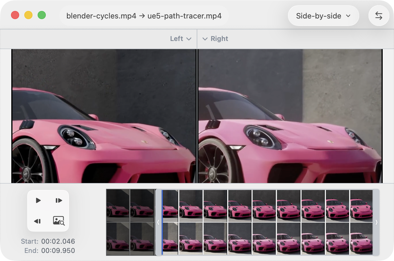 Video diff