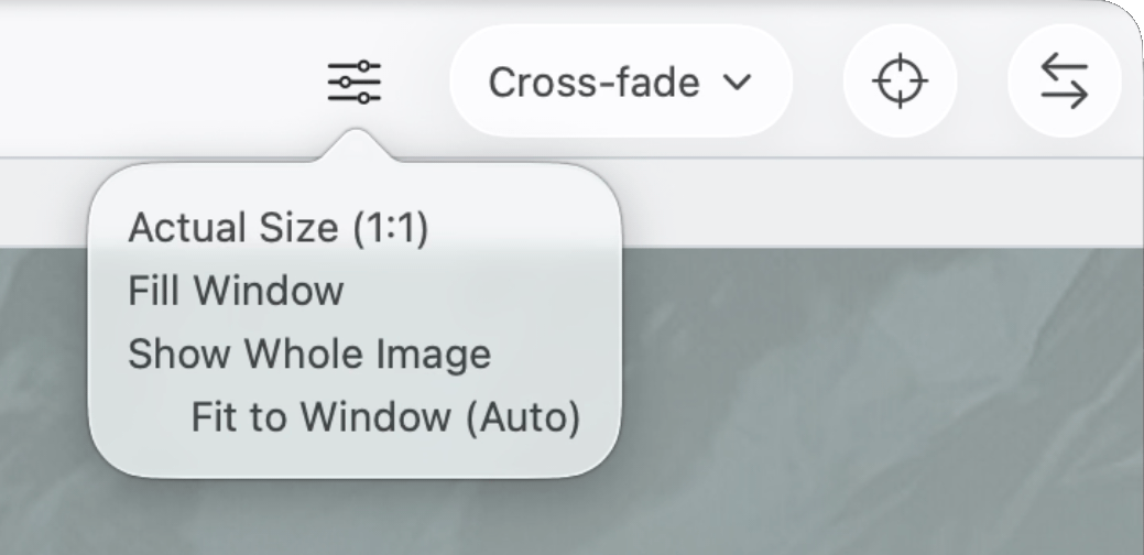 Settings button